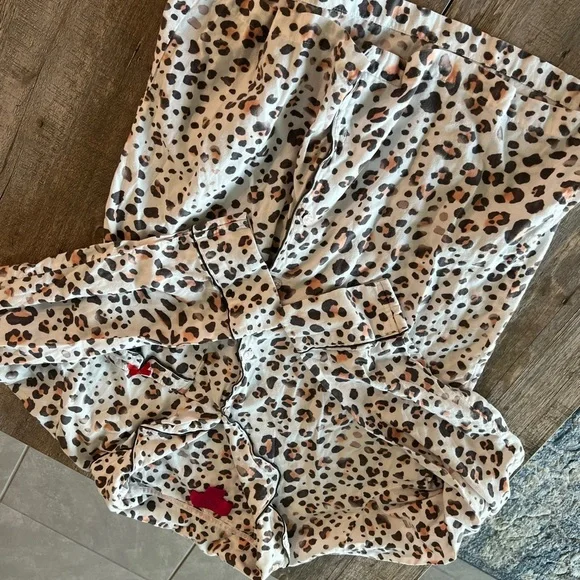 Victoria secret Leopard Print Pajamas